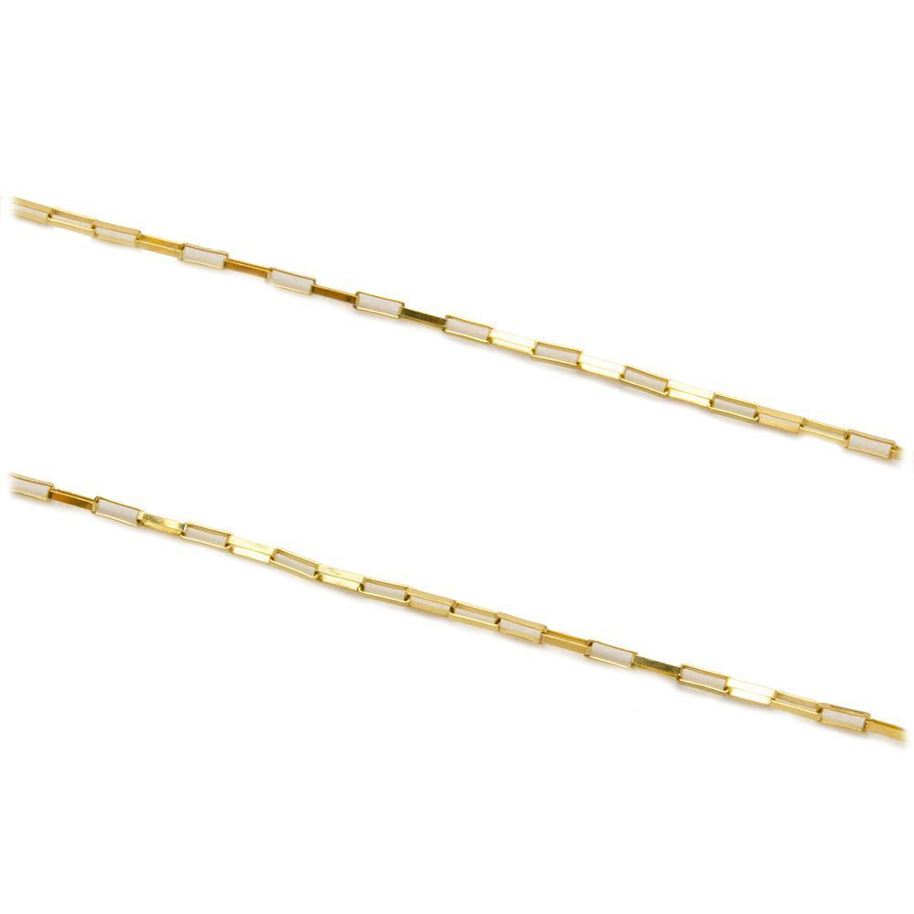 Corrente Malha Cartier Longata em ouro 18 Kilates - 20434